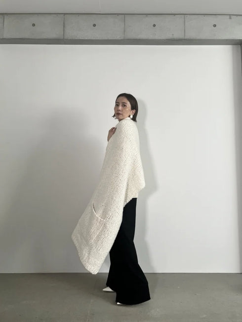 luxe knit 04 stole (baby cashmere)
